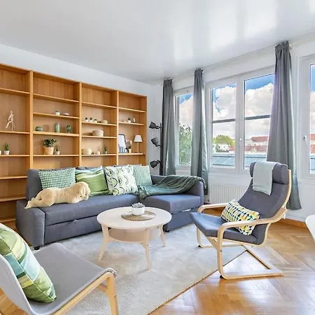 Apartment Grand Penthouse Parisien Pour 10 Personnes